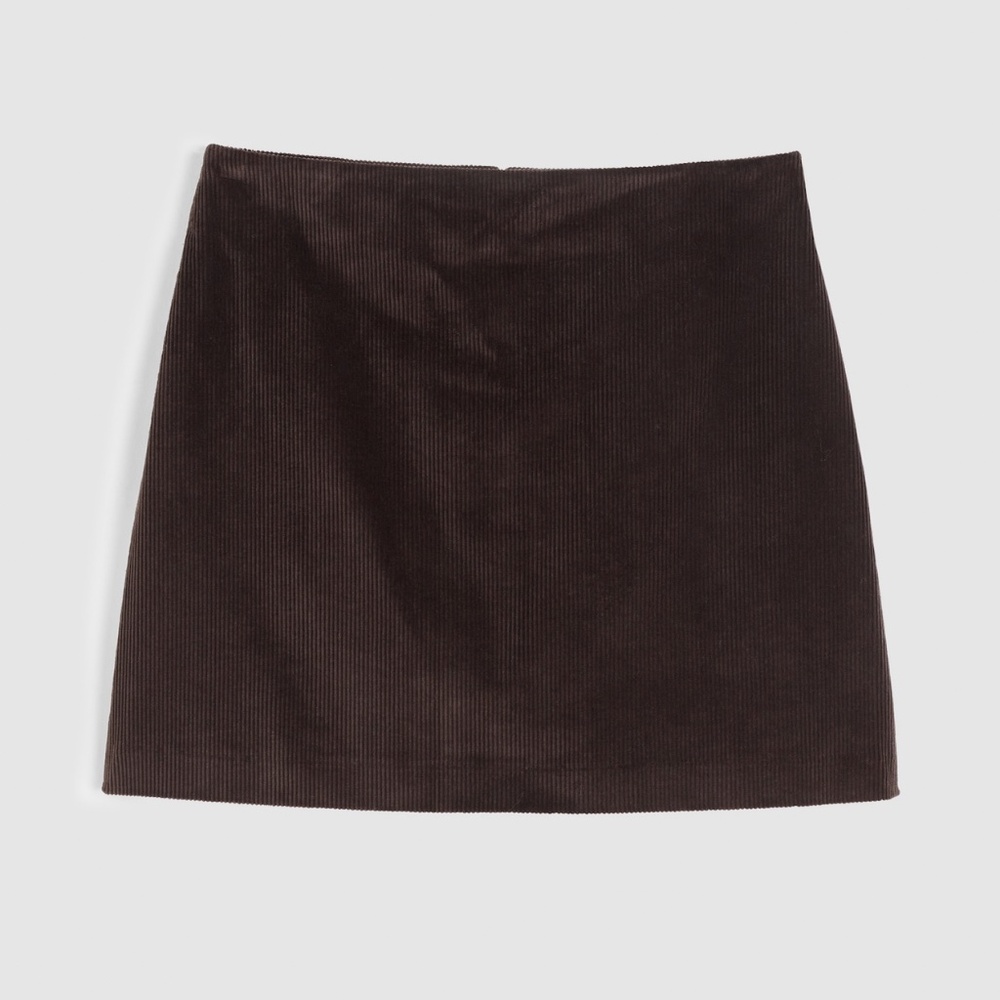 Corduroy Mini Skirt Sz 4